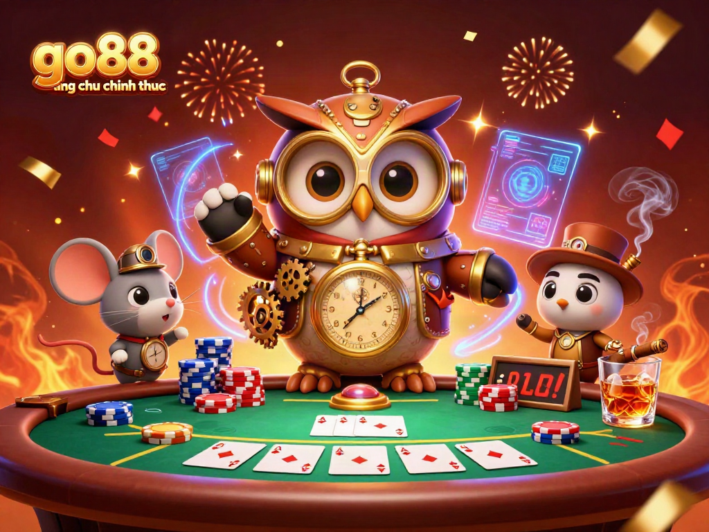 Engage with go88 trang chu chinh thuc in this vibrant casino scene featuring dynamic poker elements.