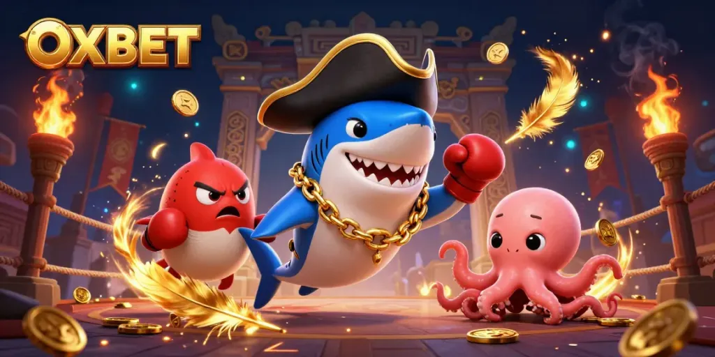 Experience thrilling gameplay at OXBET with exciting pirate-themed characters and engaging casino elements.