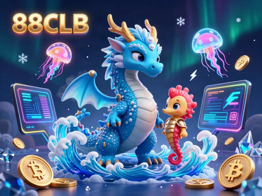 Engage with 88CLB's thrilling casino world filled with vibrant 3D characters and crypto elements.