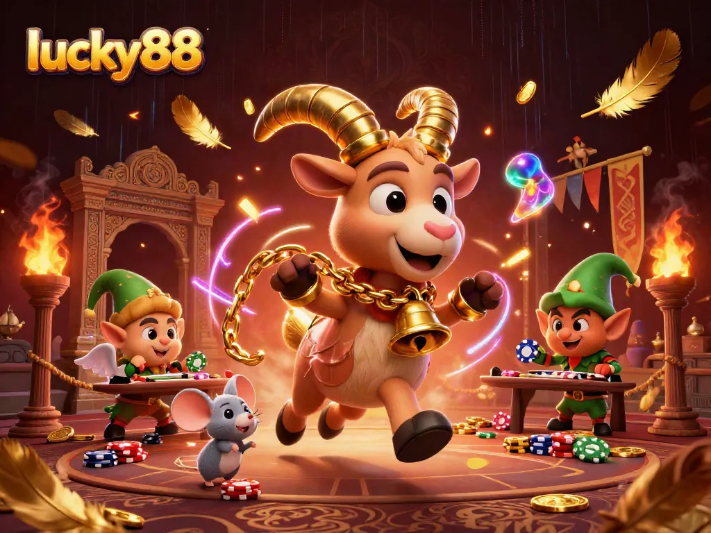 Experience thrilling action at lucky88 casino with characters exploring a vibrant gaming atmosphere.