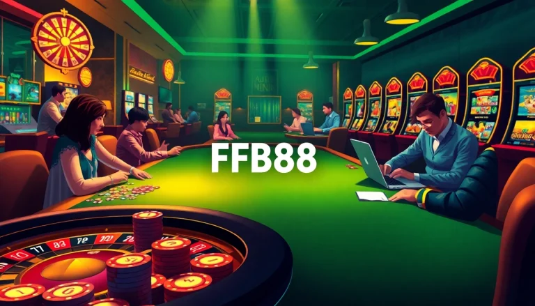 Engage in thrilling games at Đăng Nhập FB88 online platform with vibrant tables and lively players.