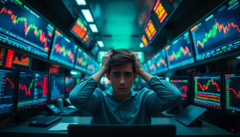 Discovering why robinhood is bad: A distressed investor overwhelmed by trading chaos.