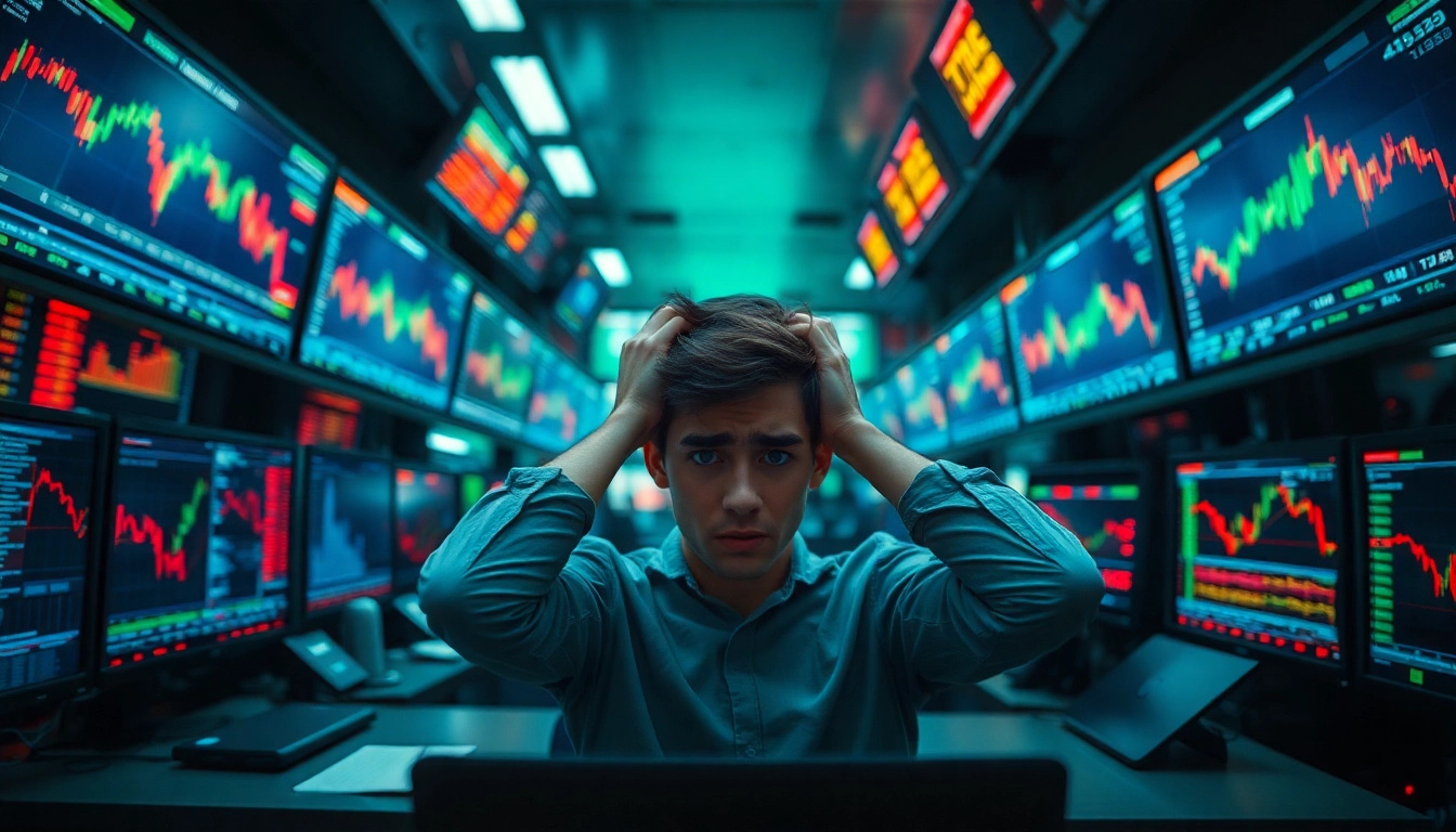 Discovering why robinhood is bad: A distressed investor overwhelmed by trading chaos.