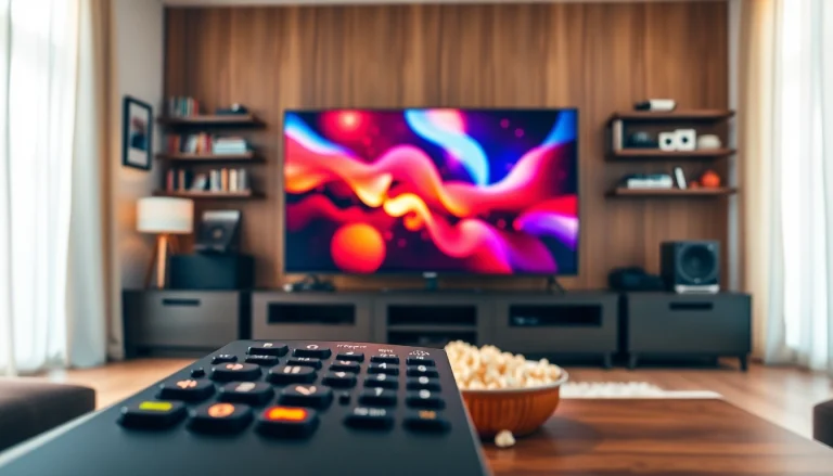 Watch live streams and shows effortlessly with iron iptv in a cozy living room setup.