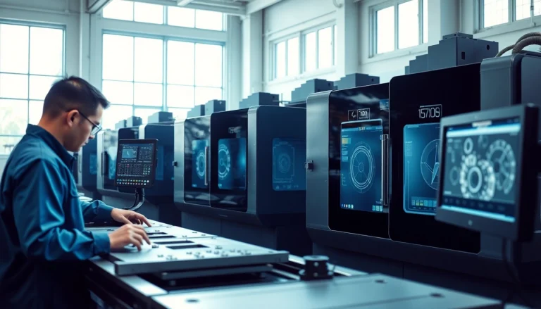 Precision machining Malaysia showcasing advanced CNC machinery in a modern facility