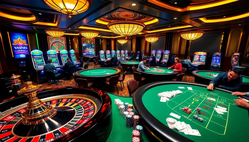 Experience the excitement of TV88's casino environment with engaging gambling activities.