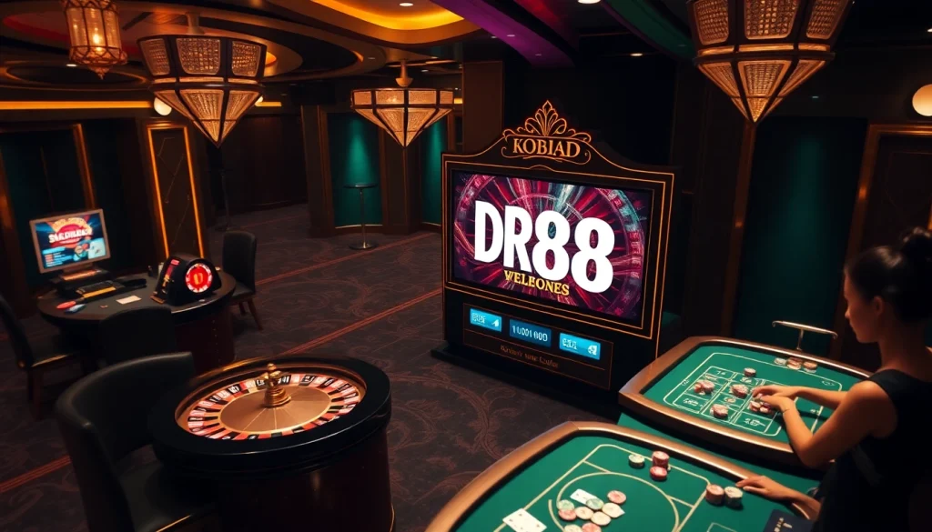 Experience thrilling online gaming at DR88 with premier casino games and vivid visuals.
