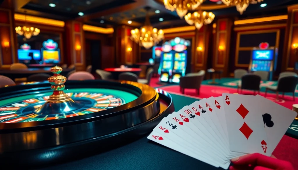 Experience thrilling gaming excitement at https://f168.today/ featuring elegant casino tables, slots, and cultured players.