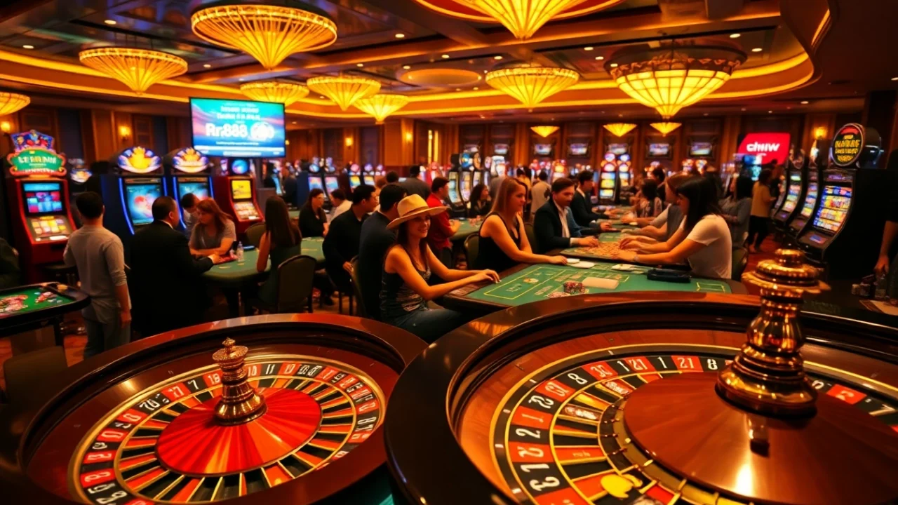 Hit the jackpot at https://rr88.lat/ with thrilling casino games and vibrant atmosphere.