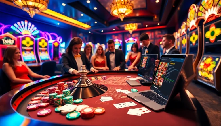 Gamblers placing bets at a luxurious roulette table, showcasing excitement at https://rr88csn.com/.