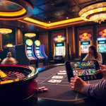 Experience the thrill of gambling at GG88 with vibrant casino visuals of roulette, slots, and poker.