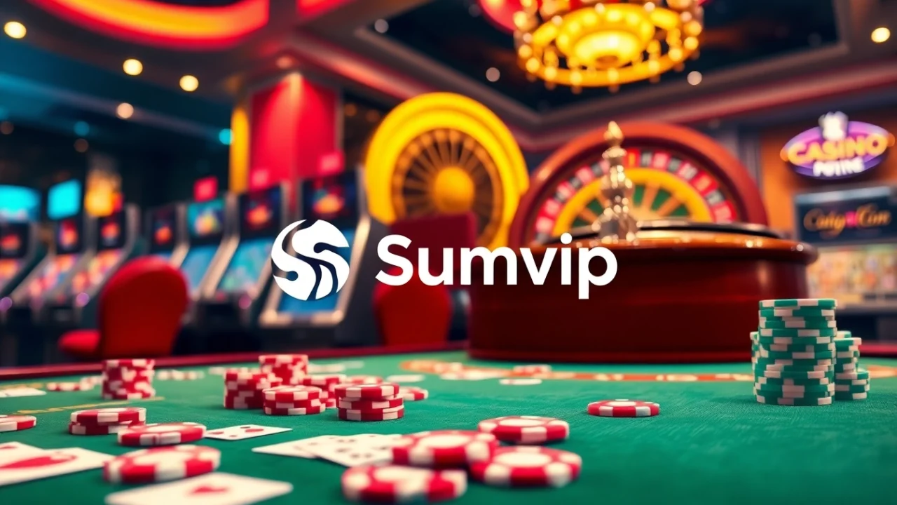 Experience the excitement at Sumvip with dynamic casino tables and vibrant games.