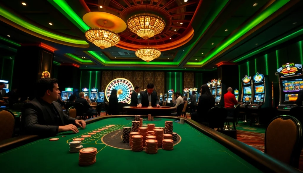 Experience the excitement at ww88 com casino with buzzing poker tables and vibrant slot machines.
