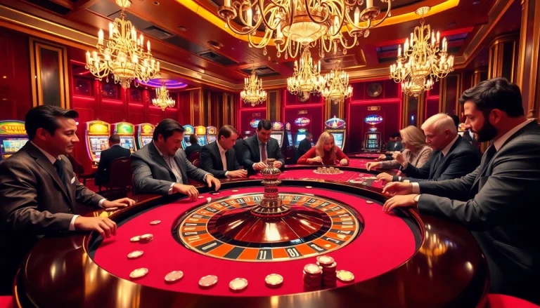 Players enjoying a thrilling roulette game at https://23winn.casino/, showcasing vibrant casino action.
