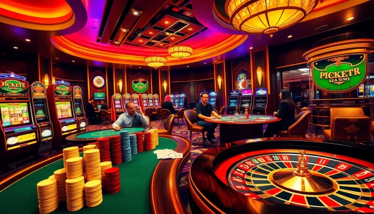 Explore the immersive casino experience at https://rikvip1.online/tac-gia/ featuring engaging poker games and vibrant slot machines.