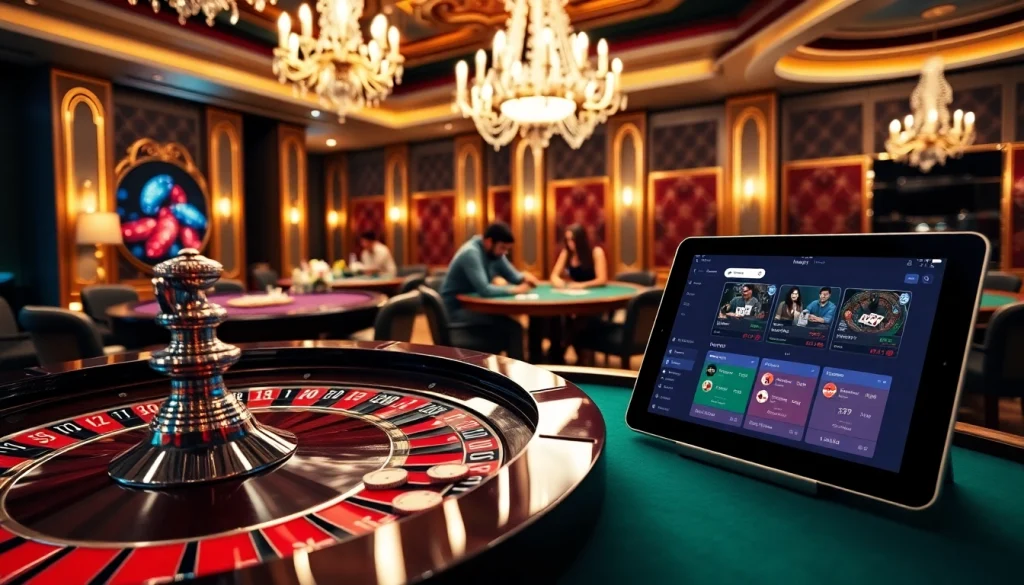 Experience high-stakes betting at https://mk8th.net/ featuring luxurious casino tables and vibrant gaming action.