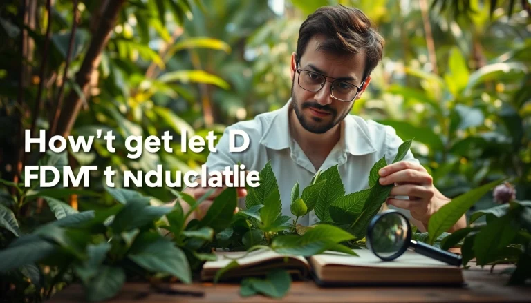 Learn how to get dmt naturally through plant analysis in a botanical setting.