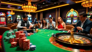 Experience the excitement of gaming high-stakes with https://vj88vn.com/ at a luxurious casino.