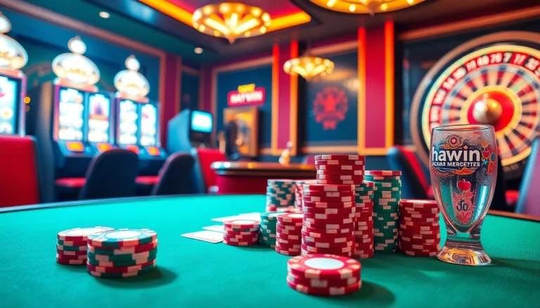 Engage in thrilling casino games at hay.win with vibrant poker tables and roulette excitement.