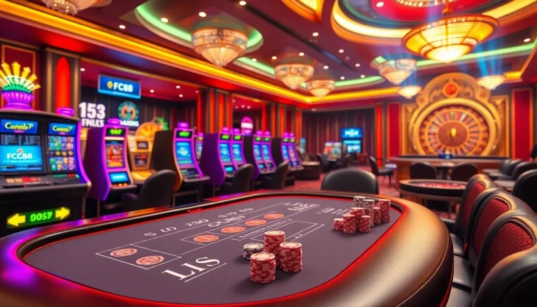Experience the excitement of online gambling at https://fc88.de.com/ with luxurious casino elements and vibrant gaming atmospheres.