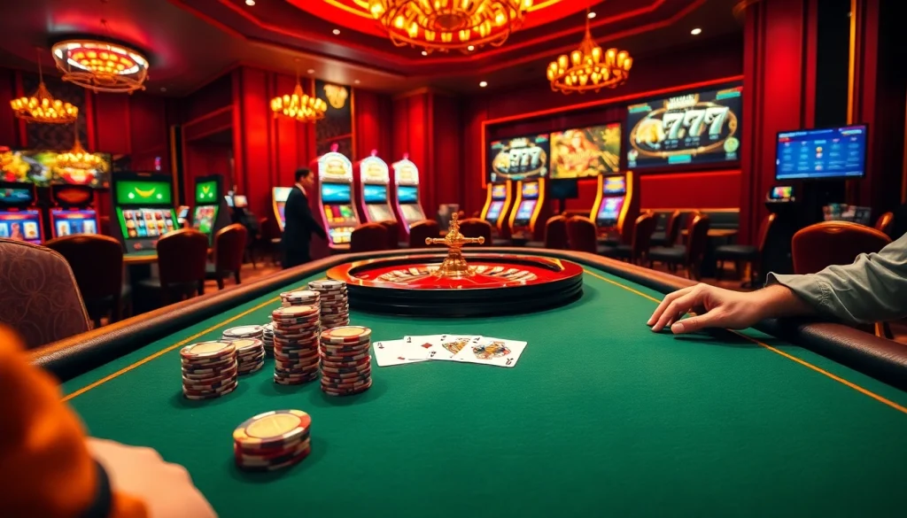 Experience the thrill of high-stakes poker at https://wapt.co.com/, featuring a luxurious casino atmosphere.