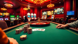 Experience the thrill of high-stakes poker at https://wapt.co.com/, featuring a luxurious casino atmosphere.