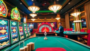 Experience thrilling gameplay at slvip1.com.ph with vibrant slot machines and engaging poker tables.