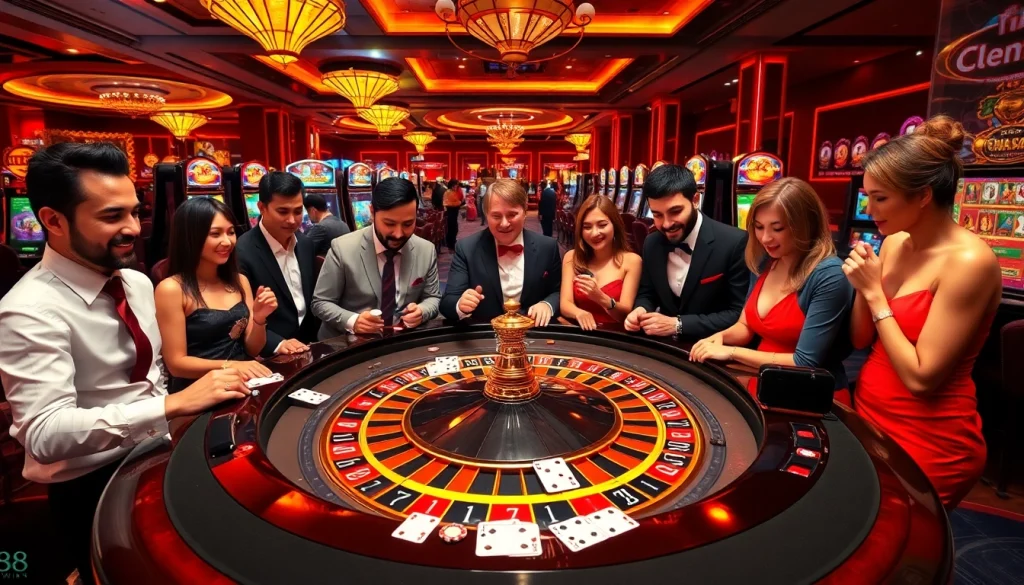 Experience the thrill of link 98win at our luxurious casino with roulette and poker games.
