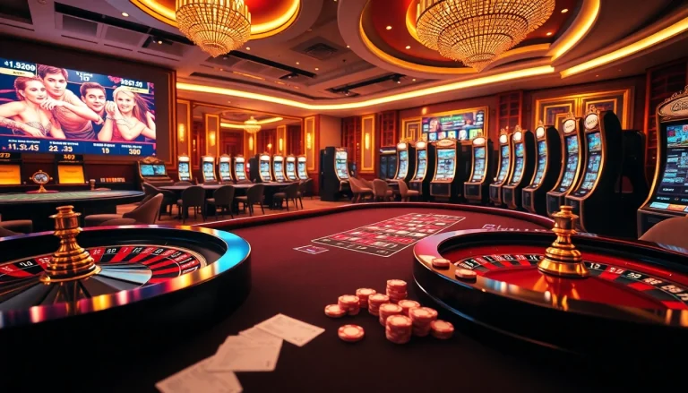 Feel the thrill of uu88 with players enjoying vibrant casino games and online betting.