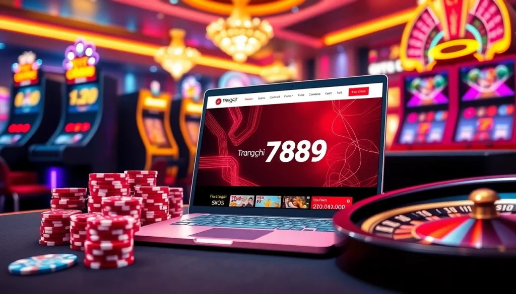 Experience excitement in online gambling at Trang chủ 789F with lively casino visuals.