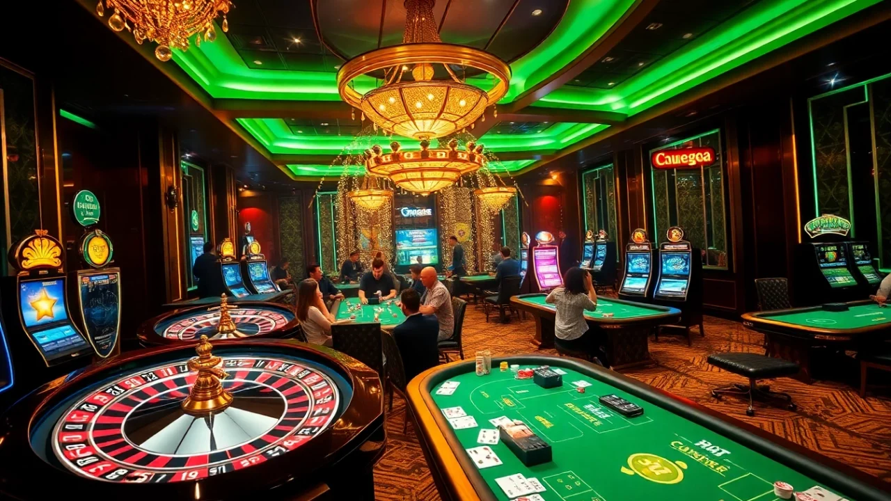 Experience the elegance of winning at pk luck8 in a luxurious casino atmosphere.
