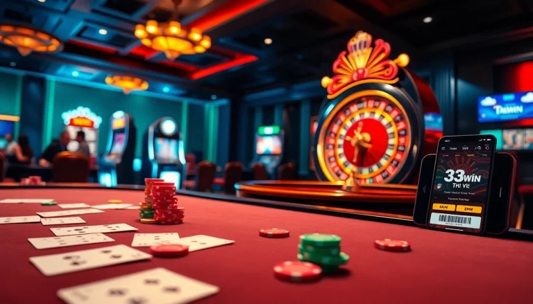 Experience 33win tải về with vibrant casino games and an engaging online gambling interface.