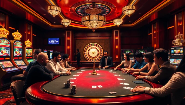 Experience the thrill of gambling with games at https://luck88com.net/ featuring poker tables and vibrant slots.