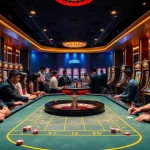 Experience exciting gameplay at ph33.info with vibrant casino tables, chips, and entertainment.