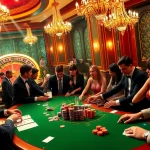 Experience the thrill of gambling at win55vn biz with vibrant casino elements like poker chips and a roulette wheel.
