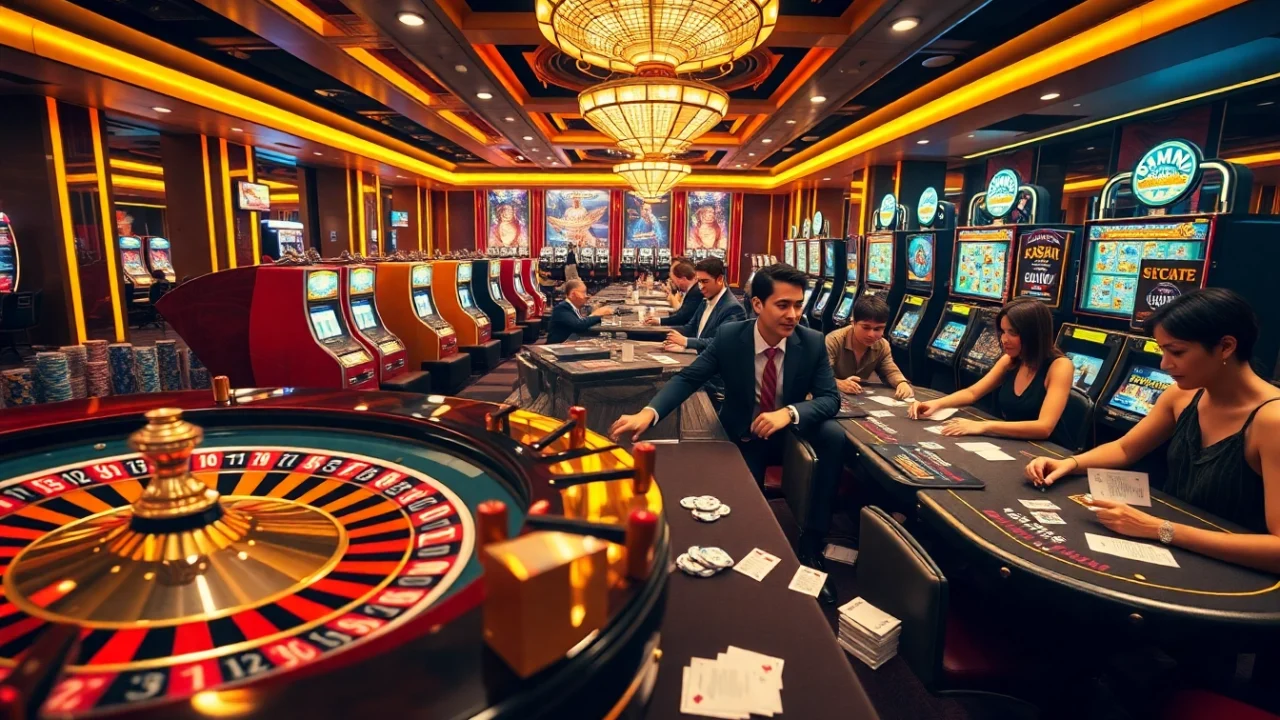 Experience the excitement of 58win casino with vibrant tables and thrilling gameplay.