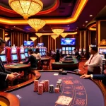 Experience the thrill of NK88.Com with captivating casino visuals featuring lively gaming action.