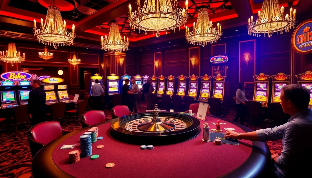 Experience the excitement at BL555 casino with poker, roulette, and vibrant slot machines.