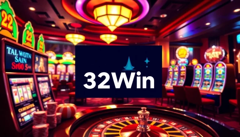 Experience thrilling gaming at 32Win with exciting online casino visuals.