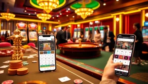 The sunwin platform offers an exciting online gambling experience with sleek interfaces and vibrant casino elements.