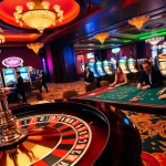 Experience the thrill at 789club with vibrant casino games like roulette and poker in a luxurious setting.